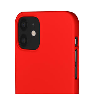 Candy Apple Red iPhone Case (Slim) Phone Case