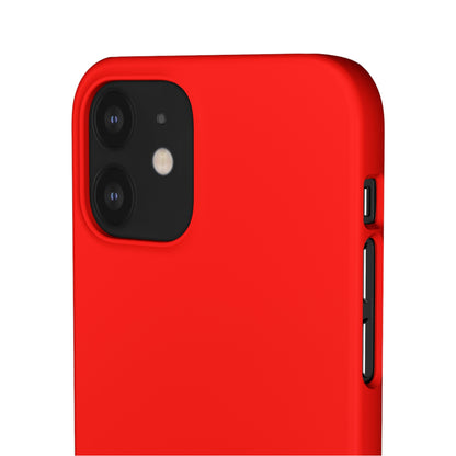 Candy Apple Red iPhone Case (Slim) Phone Case