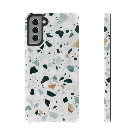 Italian Terrazzo Android Case (Protective) Samsung Galaxy S21 Plus Glossy Phone Case