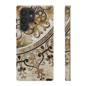 Mosaic Tiles Android Case (Protective) Samsung Galaxy S22 Ultra Glossy Phone Case