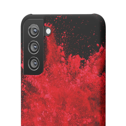 Red Explosion Samsung Case (Slim) Phone Case