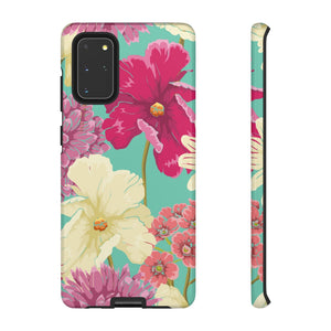 Colorful flowers in watercolor Samsung Case (Protective) Samsung Galaxy S20+ Glossy Phone Case