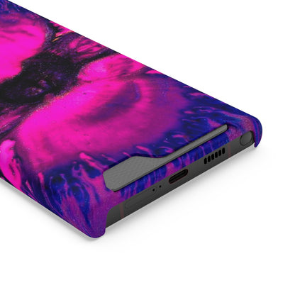 Deep Pink Ink Art Android Case (Card) Phone Case