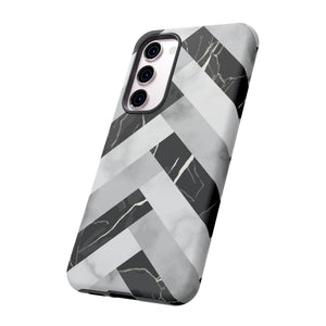 Grey Herringbone Android Case (Protective) Phone Case