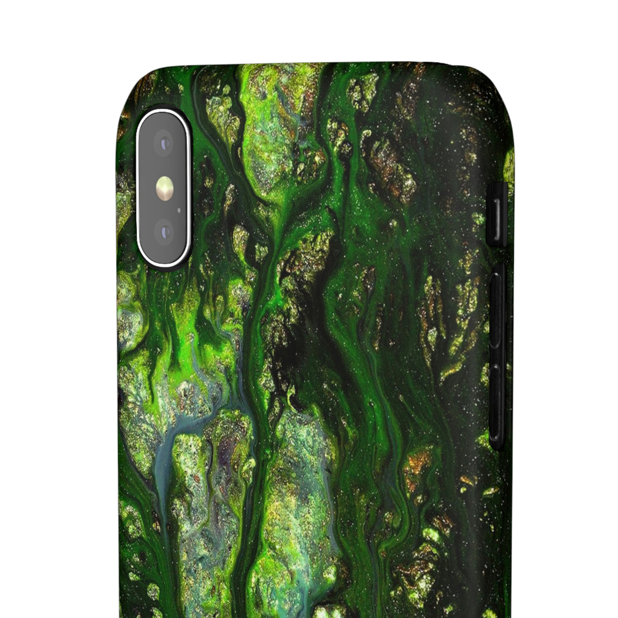 Smaragd Jewel Ink Art iPhone Case (Slim) Phone Case