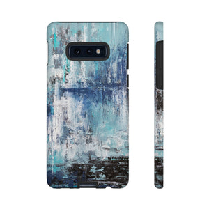 Blue Acrylic Android Case (Protective) Samsung Galaxy S10E Matte Phone Case