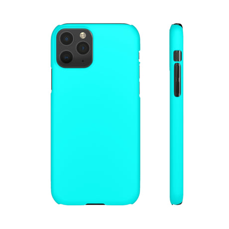 Aqua Blue iPhone Case (Slim) iPhone 11 Pro Matte Phone Case