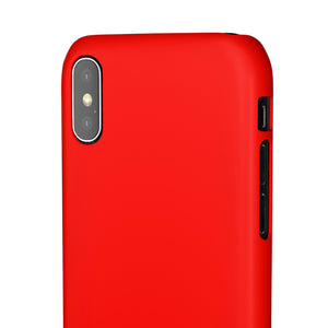 Candy Apple Red iPhone Case (Slim) Phone Case