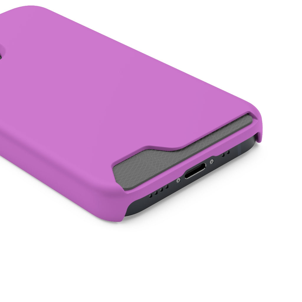 French Mauve iPhone Case (Card) Phone Case