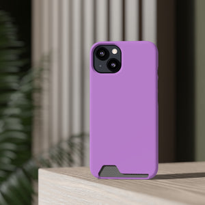 Bright Lilac iPhone Case (Card) Phone Case