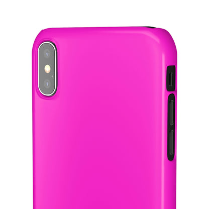 Hot Magenta iPhone Case (Slim) Phone Case