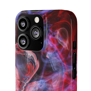 Red Marble iPhone Case (Slim) Phone Case