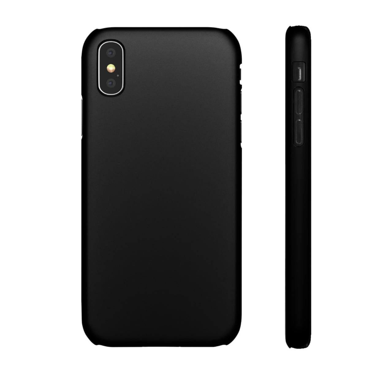 Black iPhone Case (Slim) iPhone X Matte Phone Case