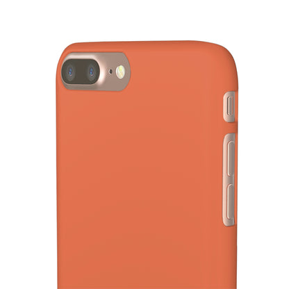 Burnt Sienna iPhone Case (Slim) Phone Case