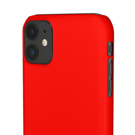 Candy Apple Red iPhone Case (Slim) Phone Case