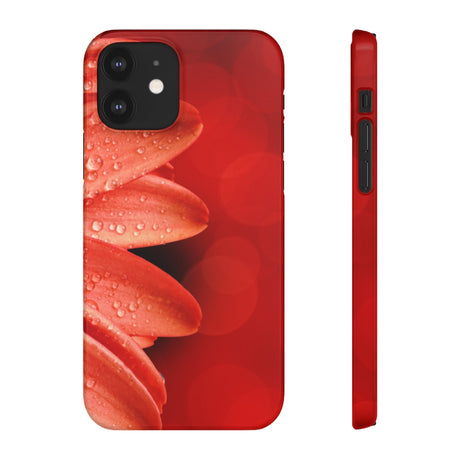 Red Spring Flower Samsung/iPhone (Slim) Phone Case