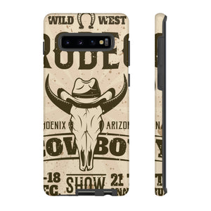 Rodeo Poster Android Case (Protective) Samsung Galaxy S10 Plus Glossy Phone Case