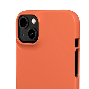 Burnt Sienna iPhone Case (Slim) Phone Case