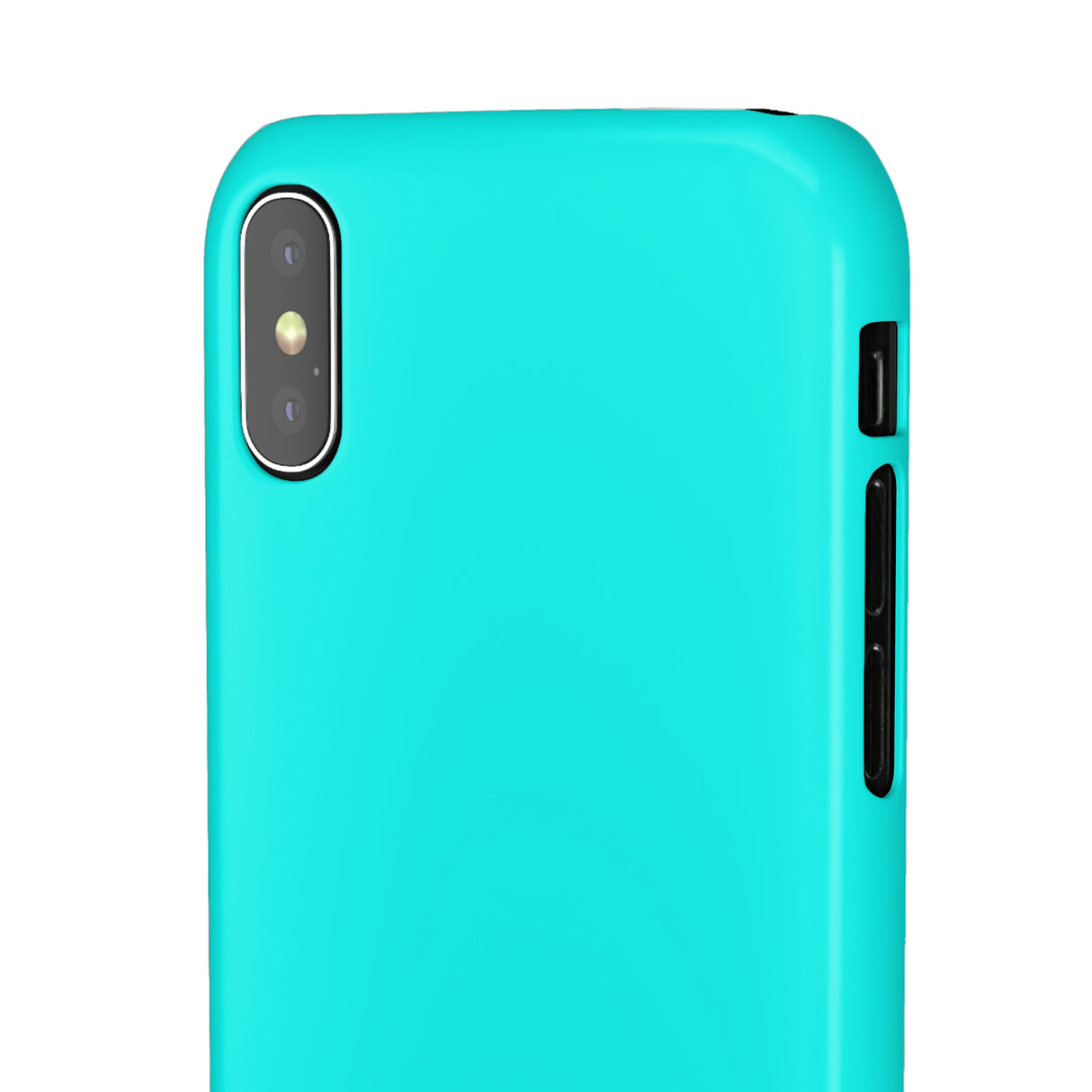 Flourescent Blue iPhone Case (Slim) Phone Case