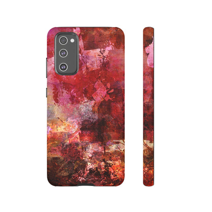 Red Grunge Android Case (Protective) Samsung Galaxy S20 FE Matte Phone Case