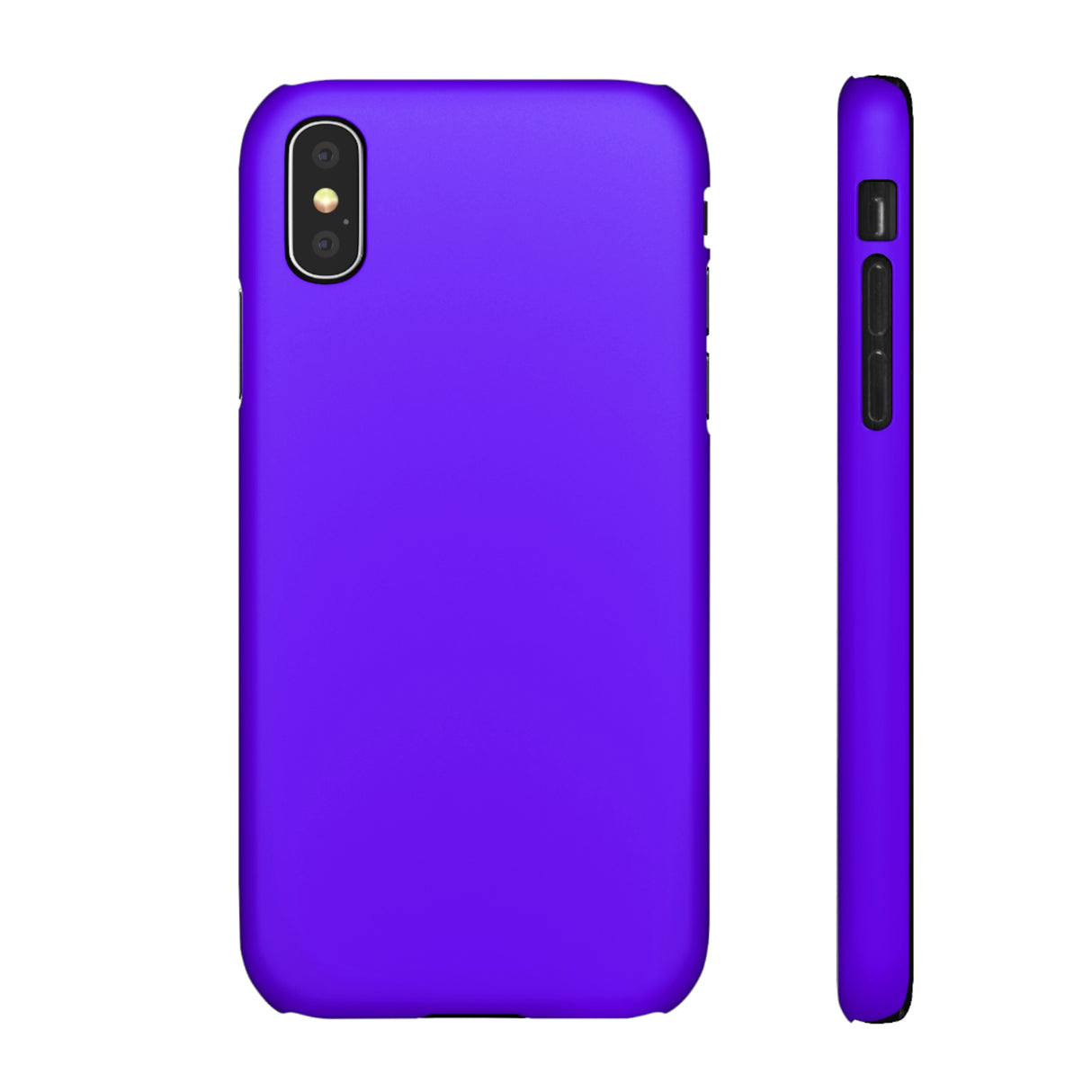 Electric Indigo iPhone Case (Slim) iPhone X Matte Phone Case