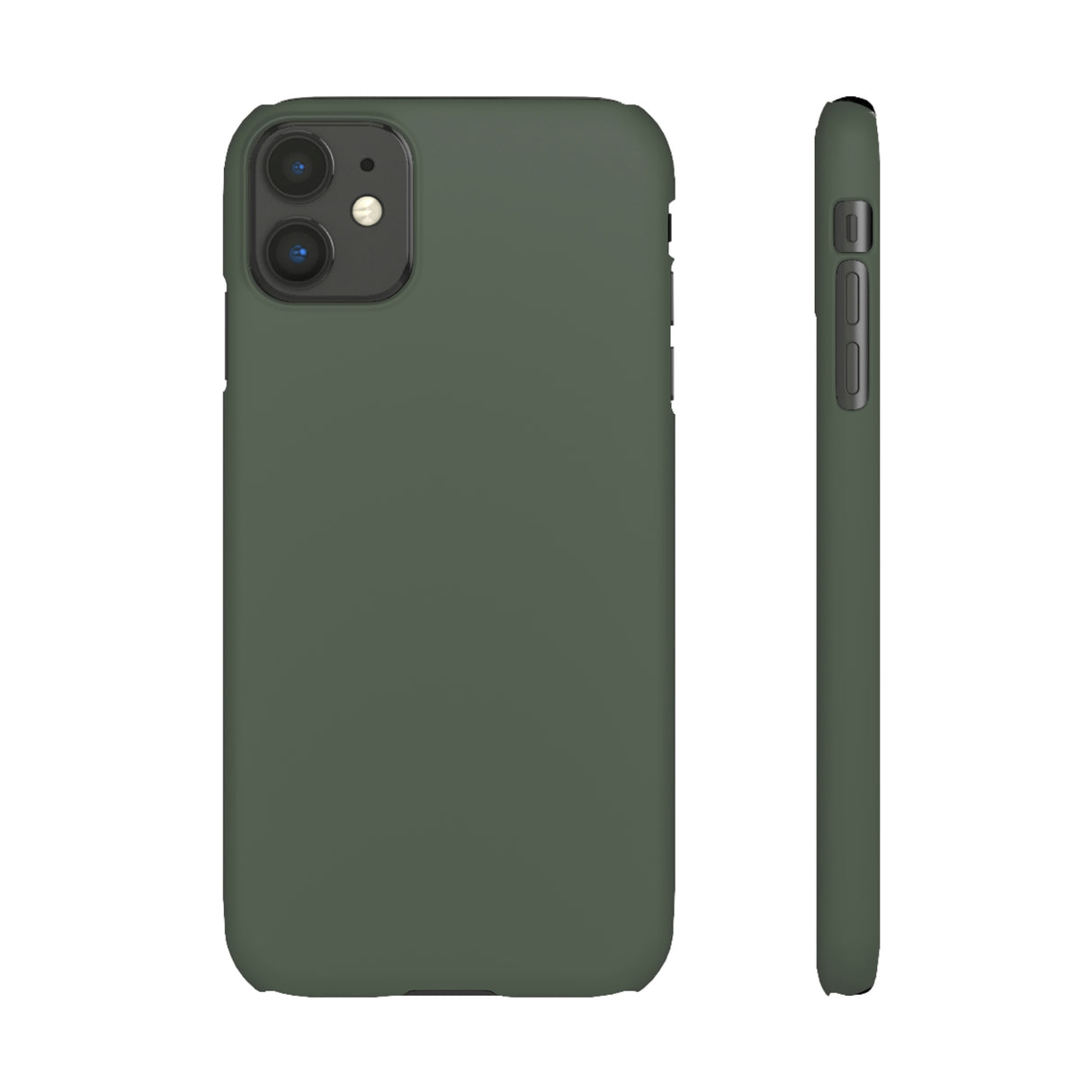 Ebony Green iPhone Case (Slim) iPhone 11 Matte Phone Case