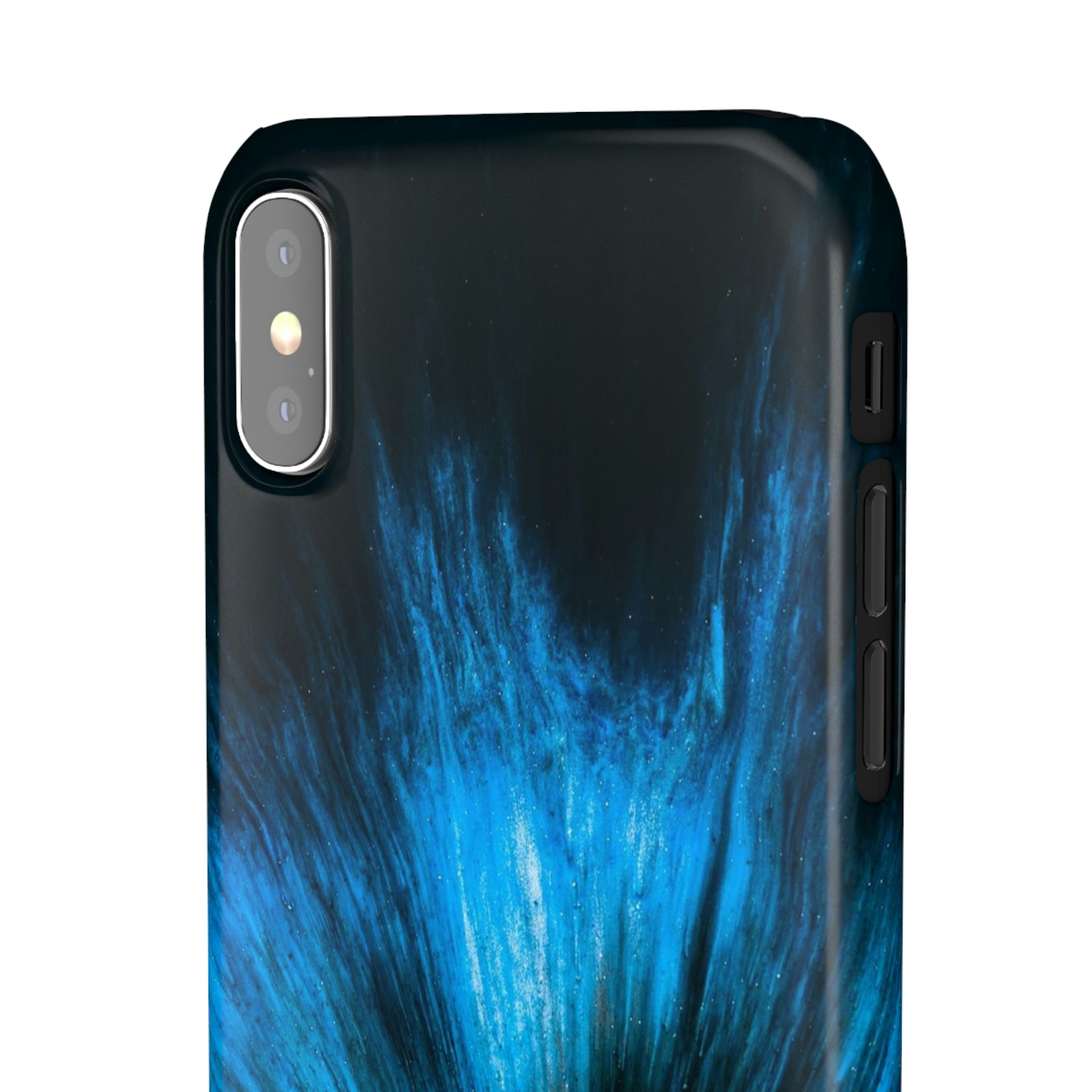 Midnight Shadow Ink Art iPhone Case (Slim) Phone Case