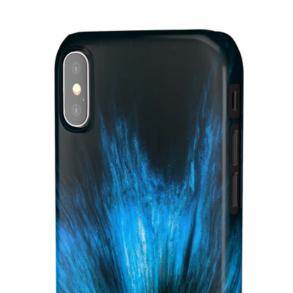 Midnight Shadow Ink Art iPhone Case (Slim) Phone Case