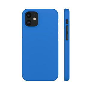 Bright Navy Blue iPhone Case (Slim) iPhone 12 Mini Matte Phone Case