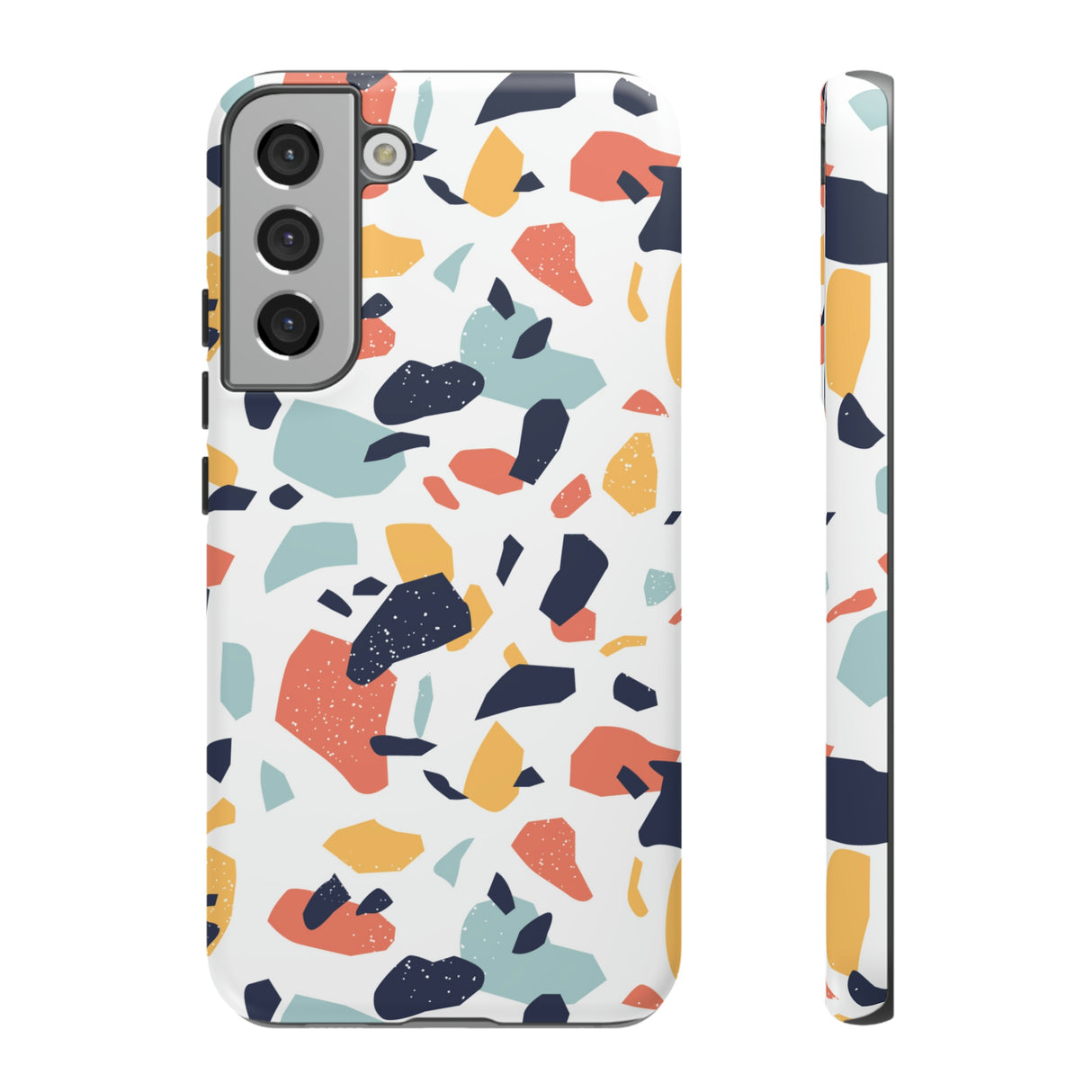 Colorful Terrazzo Android Case (Protective) Samsung Galaxy S22 Plus Matte Phone Case