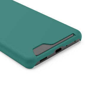 Celadon Green Samsung Case (Card) Phone Case