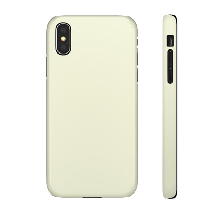 Beige iPhone Case (Slim) iPhone X Glossy Phone Case