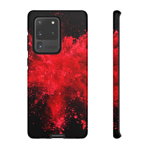 Red Explosion Andriod Case (Protective) Samsung Galaxy S20 Ultra Glossy Phone Case