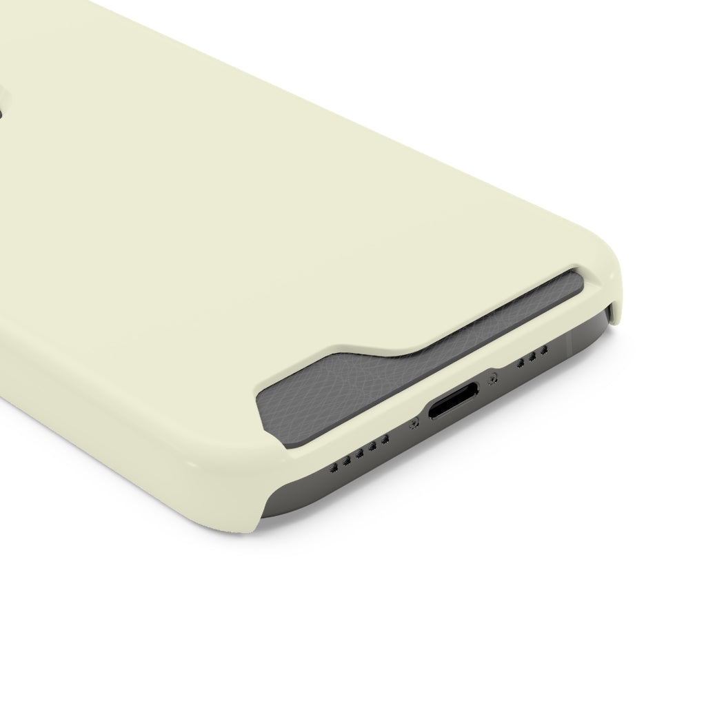 Beige iPhone Case (Card) Phone Case