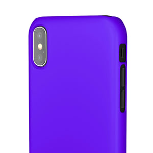 Electric Indigo iPhone Case (Slim) Phone Case