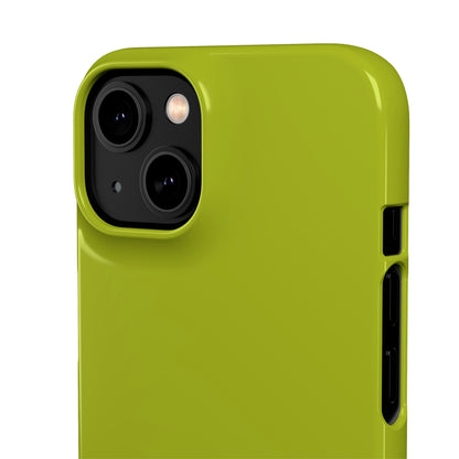 Citron Yellow iPhone Case (Slim) Phone Case