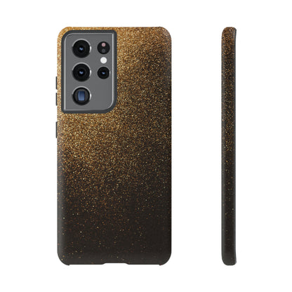 Dark Gold Android Case (Protective) Samsung Galaxy S21 Ultra Matte Phone Case