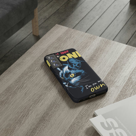 Black Cat Poster Android Case (Protective) Phone Case