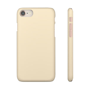 Blanched Almond iPhone Case (Slim) iPhone 8 Matte Phone Case