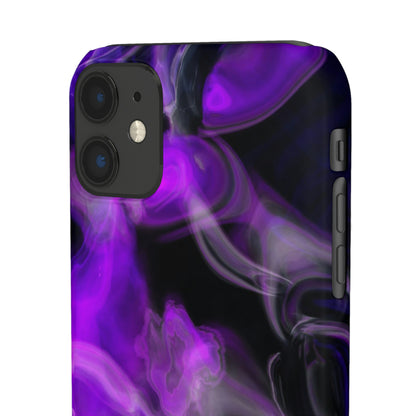 Purple Marble iPhone Case (Slim) Phone Case