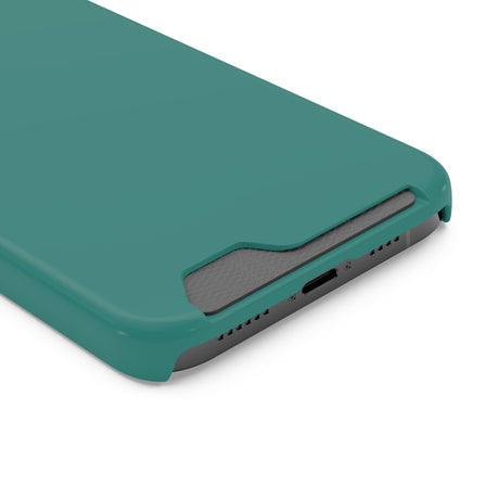 Celadon Green iPhone Case (Card) Phone Case