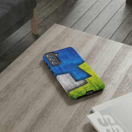 Blue Abstract Art Android Case (Protective) Phone Case