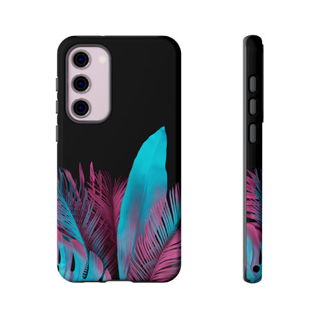 Neon Tropical Android Case (Protective) Samsung Galaxy S23 Plus Glossy Phone Case