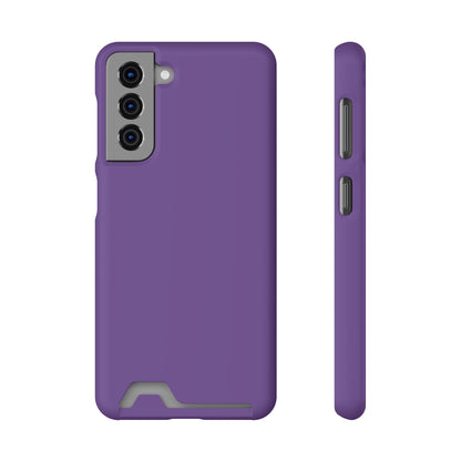 Dark Lavender Android Case (Card) Samsung Galaxy S21 Matte Without gift packaging Phone Case