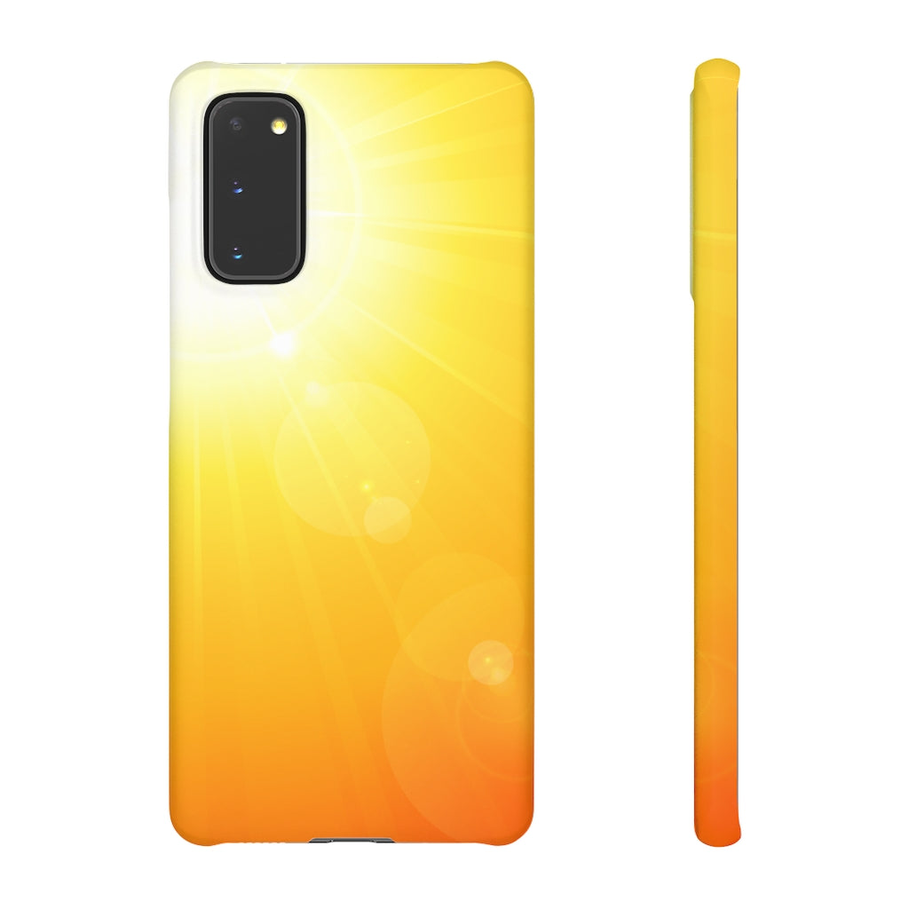 Bright Summer Sun Samsung/iPhone (Slim) Phone Case