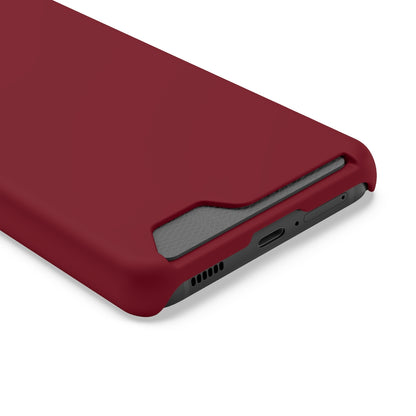 Burgundy Android Case (Card) Phone Case