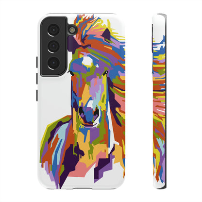 Horse Abstract Art Android Case (Protective) Samsung Galaxy S22 Matte Phone Case