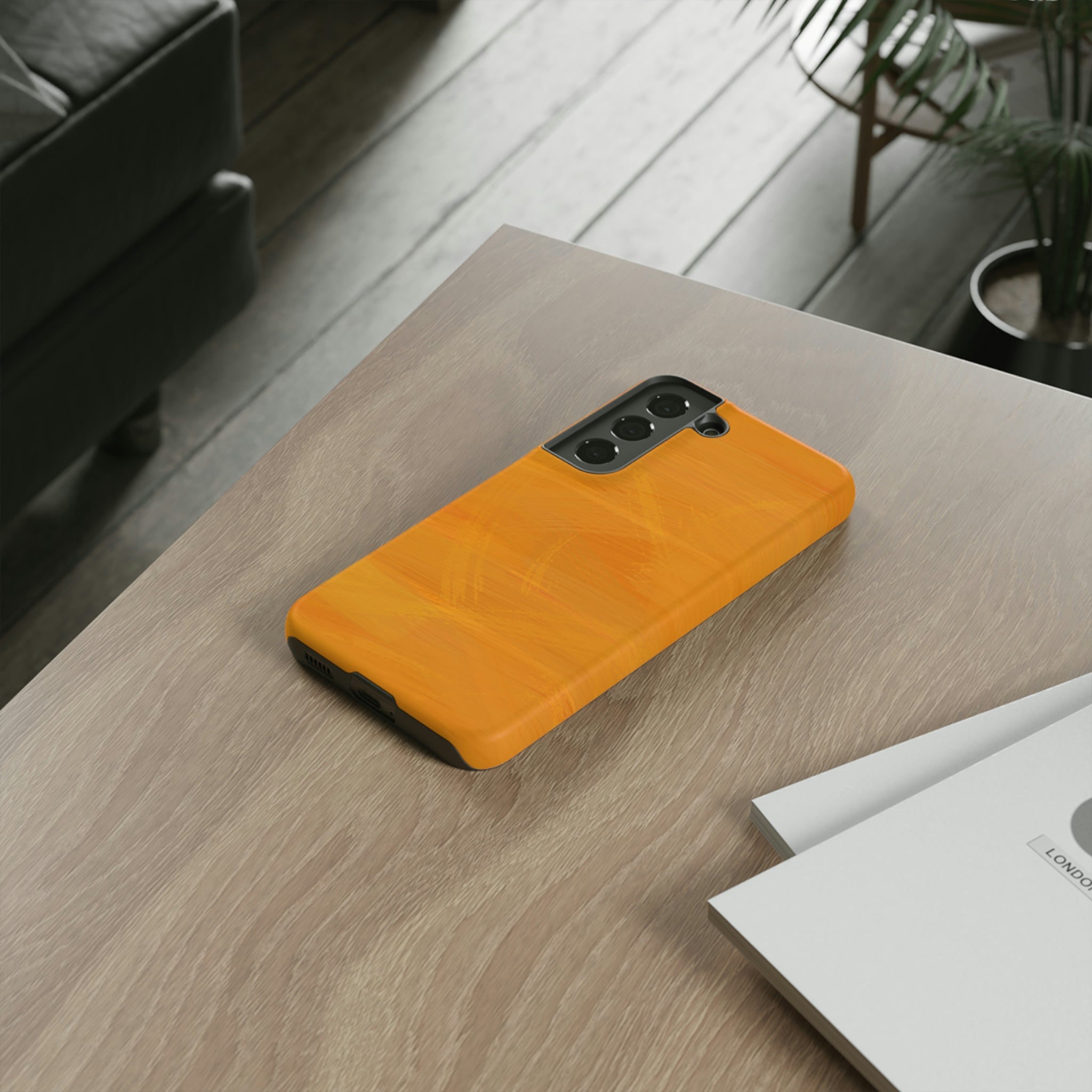 Abstract Orange Android Case (Protective) Phone Case