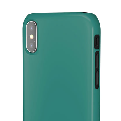 Celadon Green iPhone Case (Slim) Phone Case