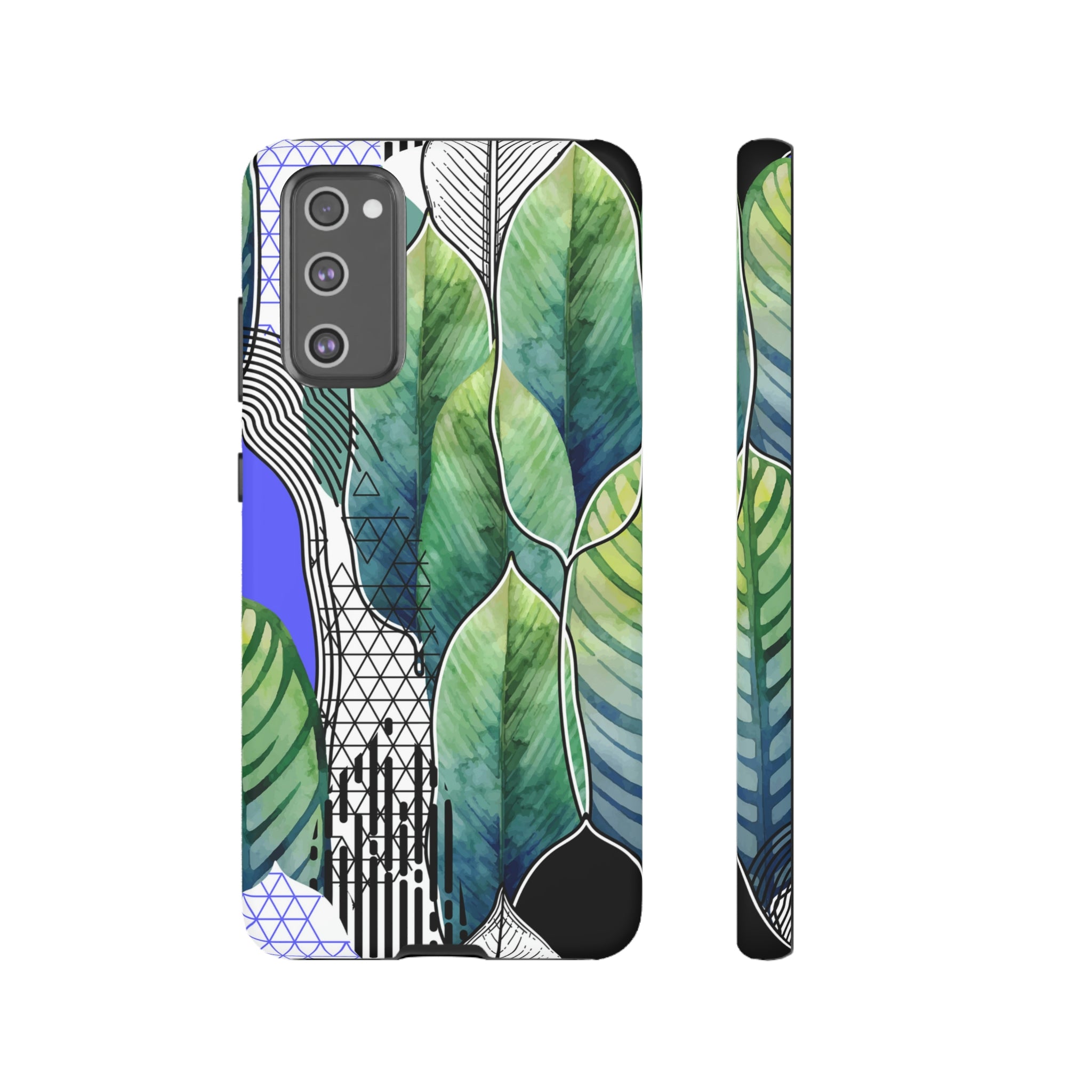 Green Leafs Android Case (Protective) Samsung Galaxy S20 FE Matte Phone Case